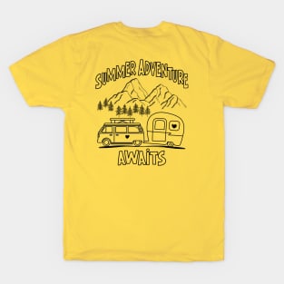 Summer Adventure Awaits T-Shirt